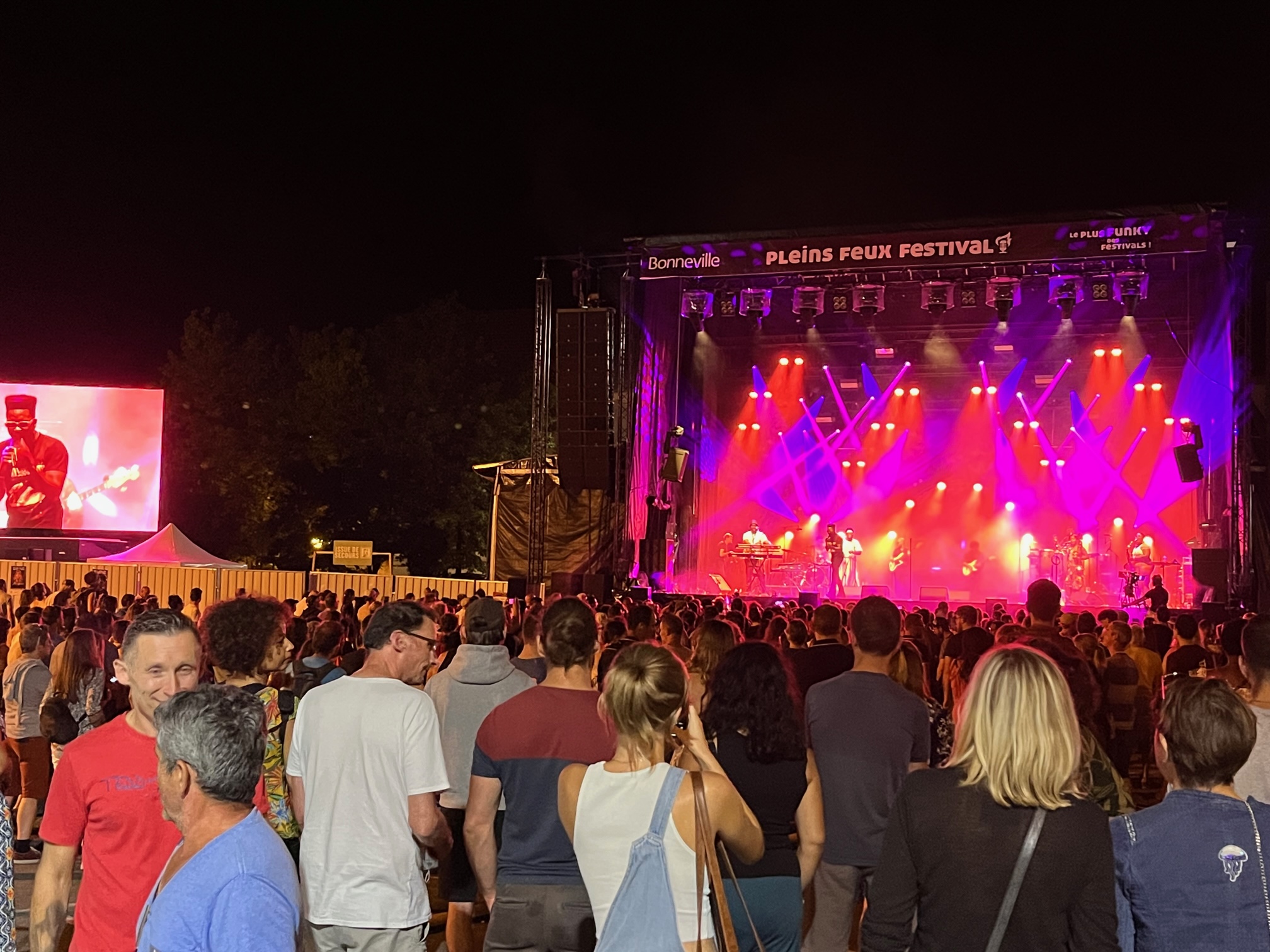 Ambiance de feu au Festival Pleins Feux de Bonneville !