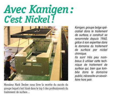 Avec Kanigen : c'est nickel